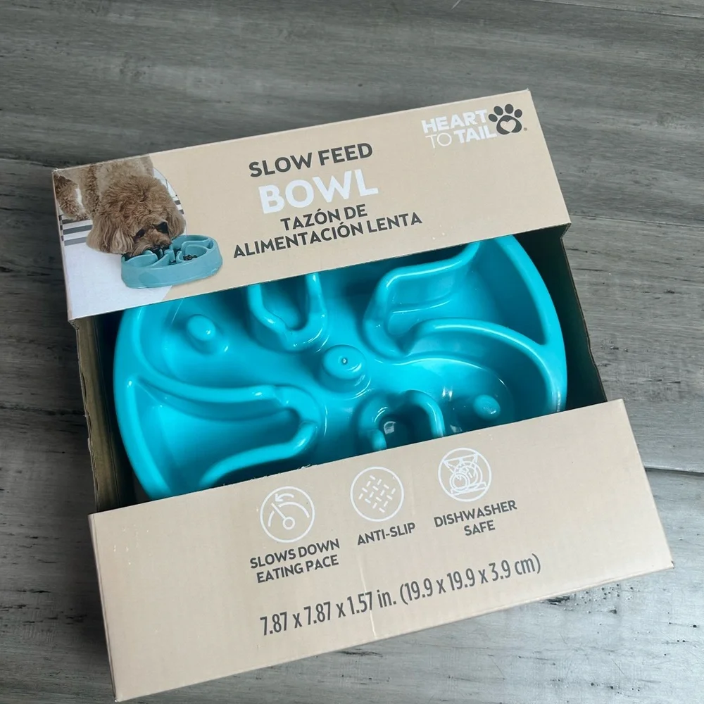 Heart to Tail Slow Feed Pet Bowl